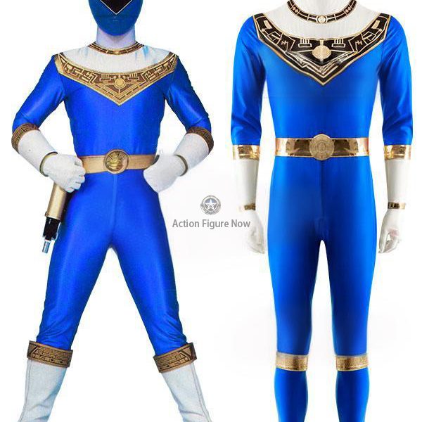 Blue Zeo Ranger III Power Rangers Cosplay Outfit - EMPR048