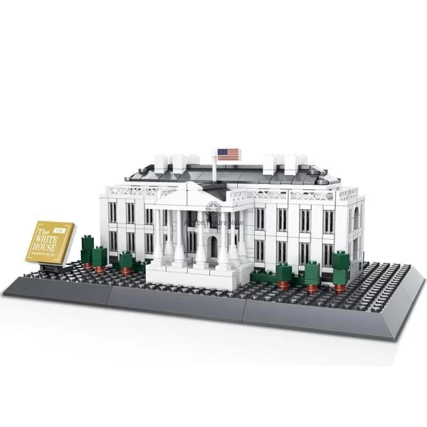 White House Architecture Building Blocks 803 Pieces