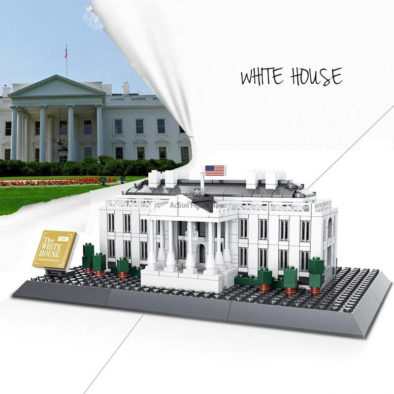 White House Architecture Building Blocks 803 Pieces White House Architecture Building Blocks 803 Pieces