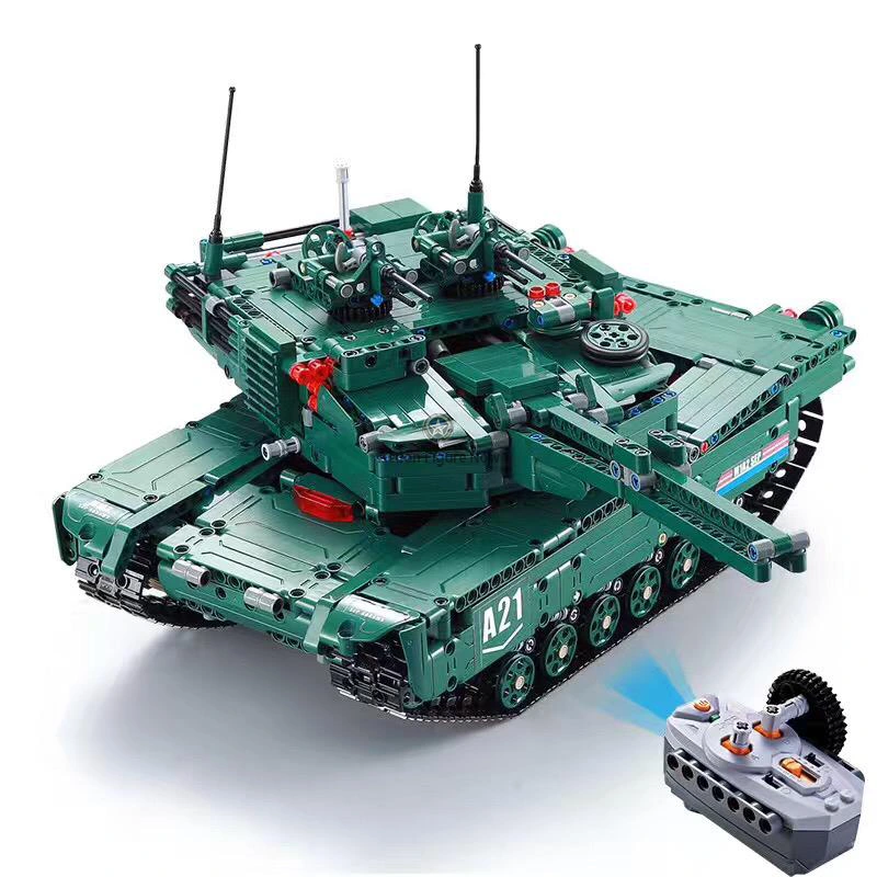 1/10 Scale M1-A2 Remote Controlled Tank (1498 Pieces) 1/10 Scale M1-A2 Remote Controlled Tank (1498 Pieces)