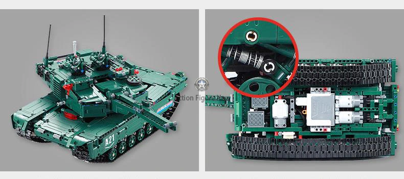 1/10 Scale M1-A2 Remote Controlled Tank (1498 Pieces) 1/10 Scale M1-A2 Remote Controlled Tank (1498 Pieces)