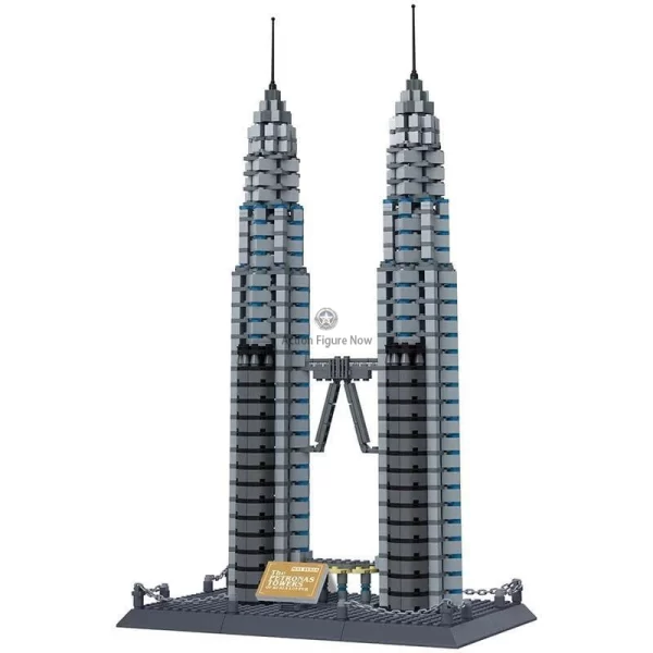 Petronas Twin Towers Kuala Lumpur 1160pcs Building Blocks