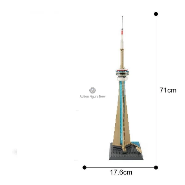 CN Tower Toronto, 400 Pieces 3D Puzzle