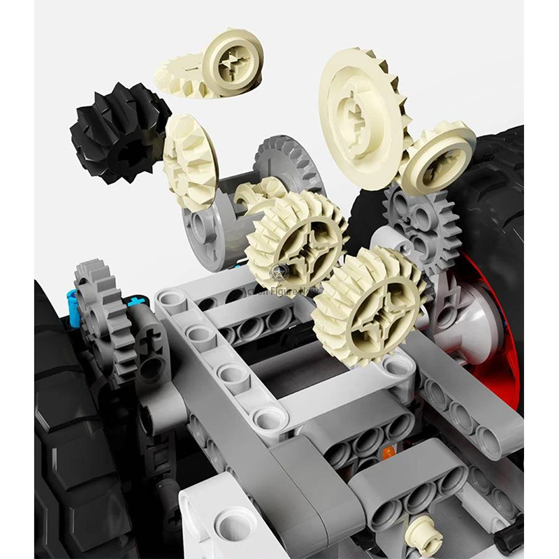 Heavy-Duty Remote-Controlled Forklift (2015+ Pieces) Heavy-Duty Remote-Controlled Forklift (2015+ Pieces)