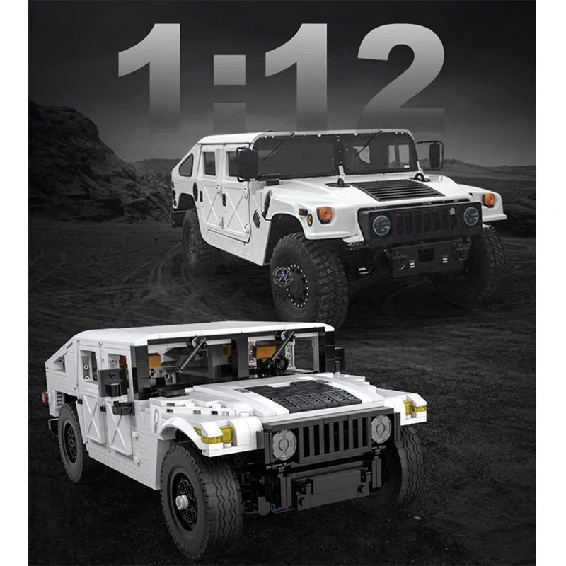 1380 Piece Remote Controlled H1 Humvee Model 1380 Piece Remote Controlled H1 Humvee Model