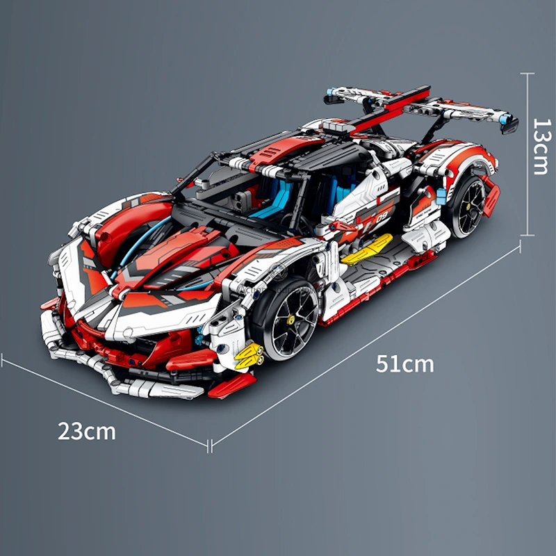 Drifting Emotion Intense Hypercar 2731 Pieces Drifting Emotion Intense Hypercar 2731 Pieces