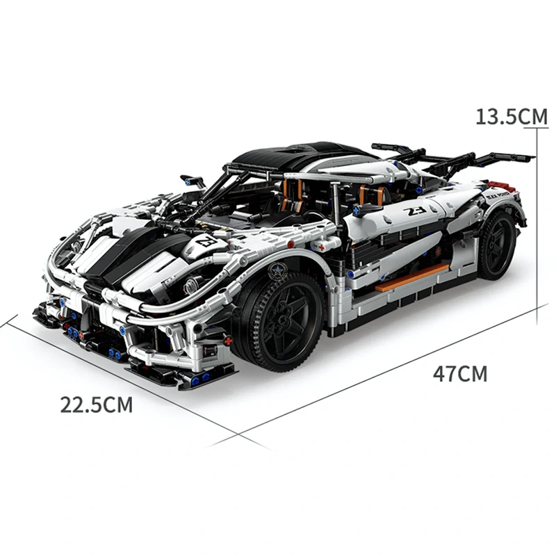 Swedish Koenigsegg Hypercar 3064pcs Swedish Koenigsegg Hypercar 3064pcs