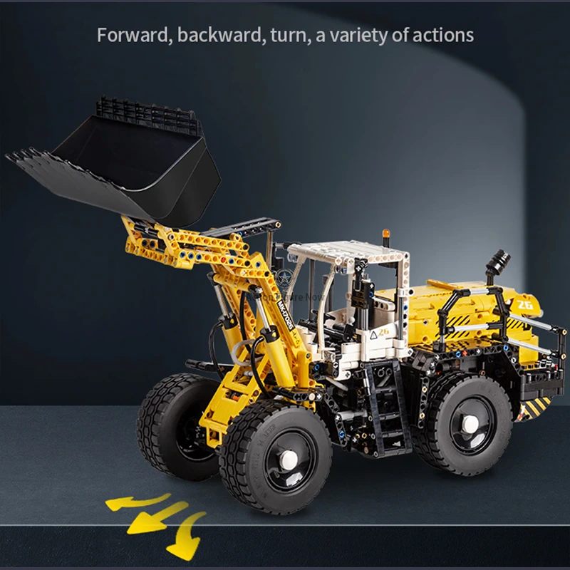 Heavy-Duty 1802-Piece Remote-Controlled Construction Loader Heavy-Duty 1802-Piece Remote-Controlled Construction Loader