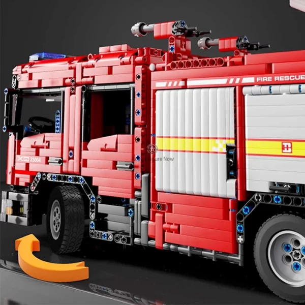 Fire Truck 5132 Pieces Building Blocks City Fire Station Model