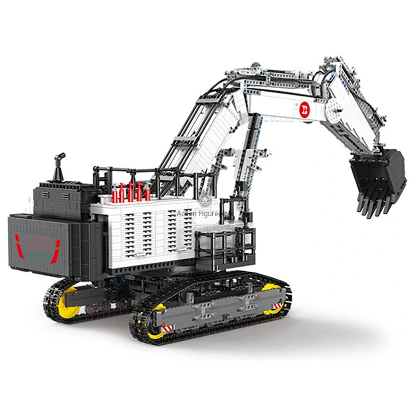 Heavy-Duty Remote-Controlled Digger, 4342pcs Heavy-Duty Remote-Controlled Digger, 4342pcs