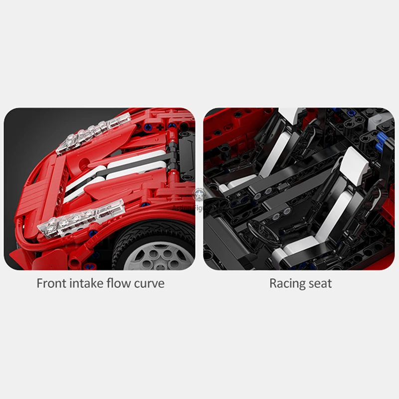 1125pcs Remote Controlled Italian Supercar 1125pcs Remote Controlled Italian Supercar