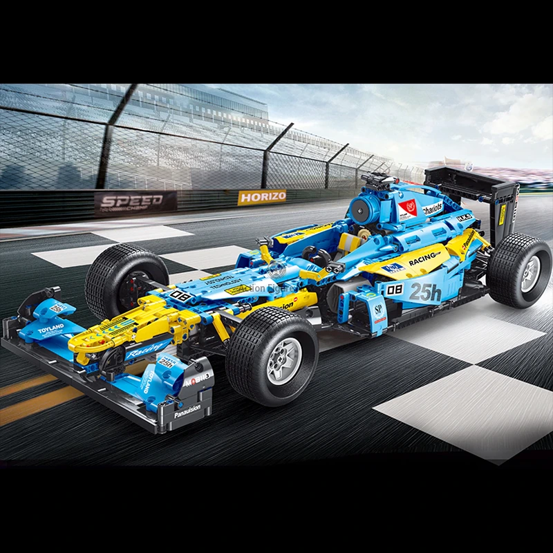 New Remote-Controlled Formula 1 Race Car 1697pcs New Remote-Controlled Formula 1 Race Car 1697pcs