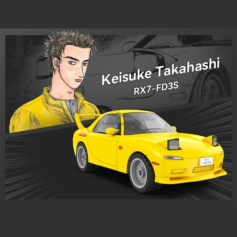 Initial D JDM Car Trio Model Building Kit (204 Pieces) Initial D JDM Car Trio Model Building Kit (204 Pieces)