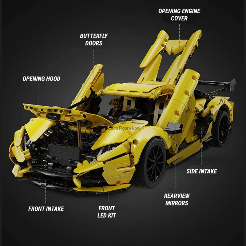 Remote Controlled Lamborghini Aventador 1805pcs Remote Controlled Lamborghini Aventador 1805pcs