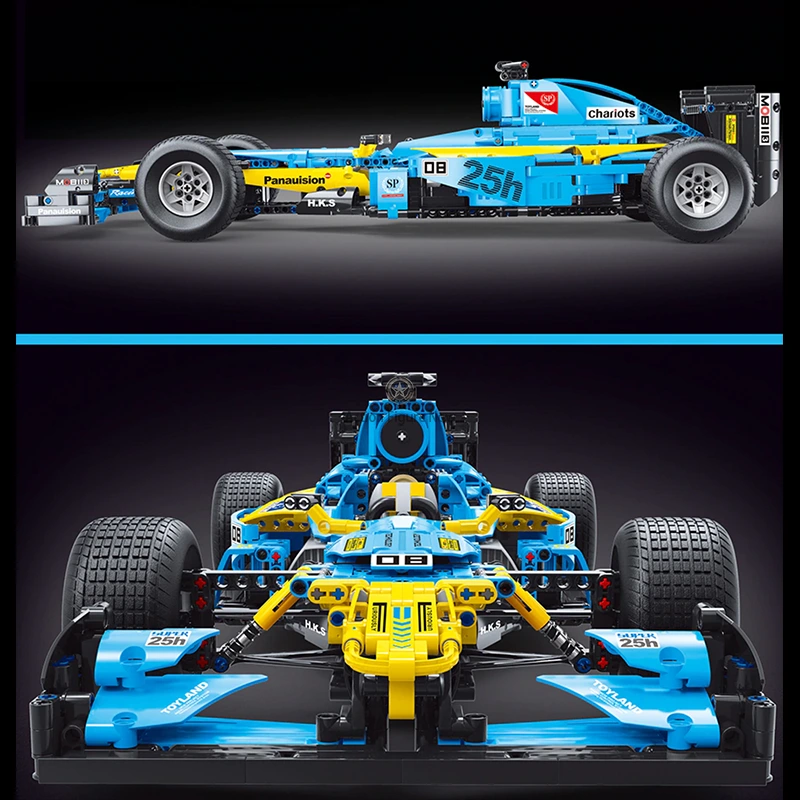 New Remote-Controlled Formula 1 Race Car 1697pcs New Remote-Controlled Formula 1 Race Car 1697pcs