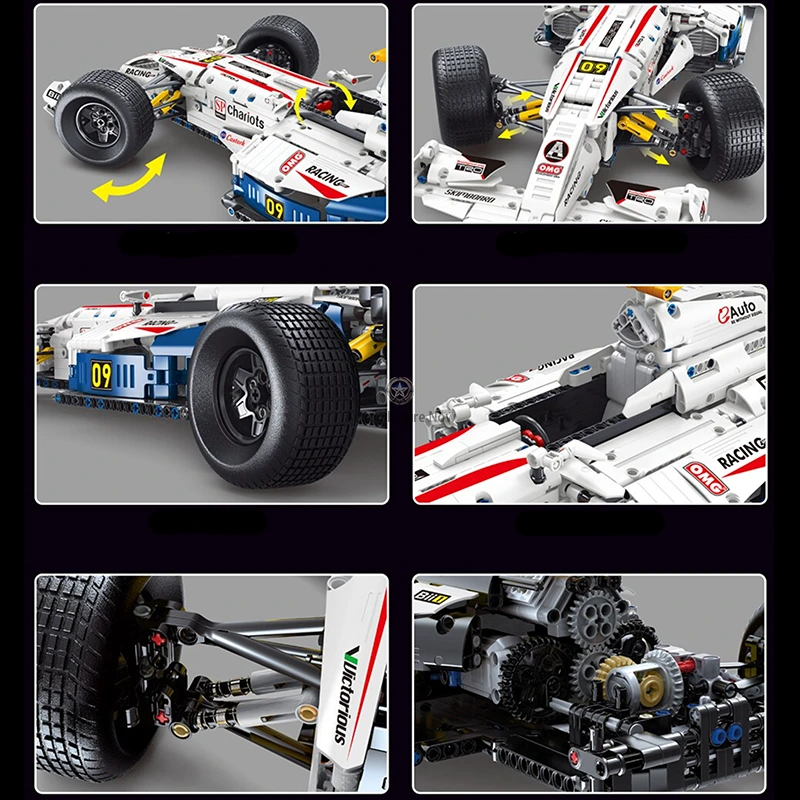 New Remote-Controlled Formula Race Car 1680pcs New Remote-Controlled Formula Race Car 1680pcs