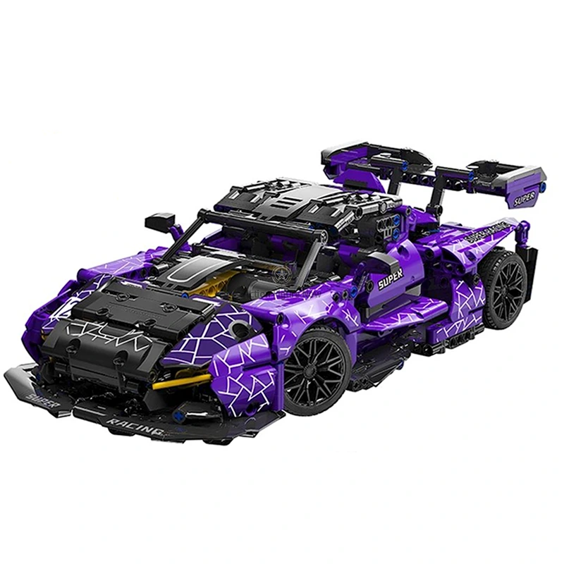 Electric Purple Master of Monaco Building Blocks Set (1226 Pieces) Electric Purple Master of Monaco Building Blocks Set (1226 Pieces)