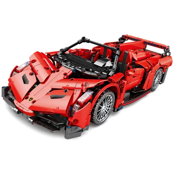 1313pcs Red Venom Hypercar