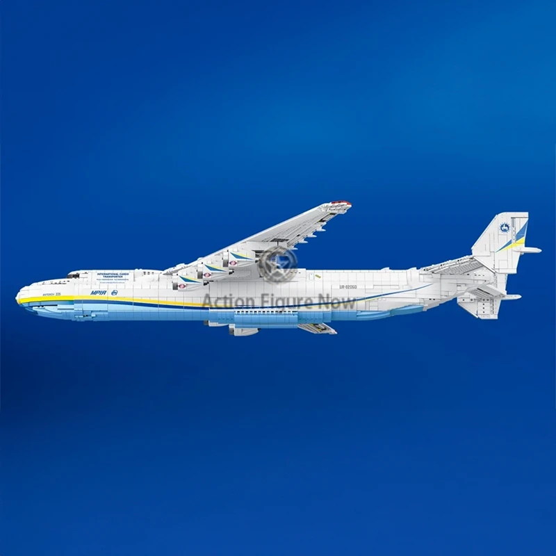 Antonov 225 Mriya Building Blocks Set with Display Stand (5349 Pieces)