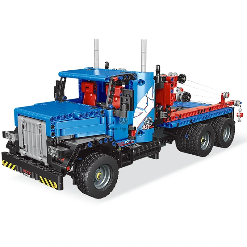 1063-Piece Remote Controlled Flatbed Tow Truck 1063-Piece Remote Controlled Flatbed Tow Truck