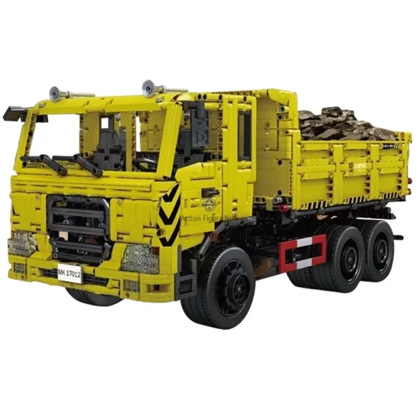 3-Way Remote Control Dump Truck with 3,205 Pieces