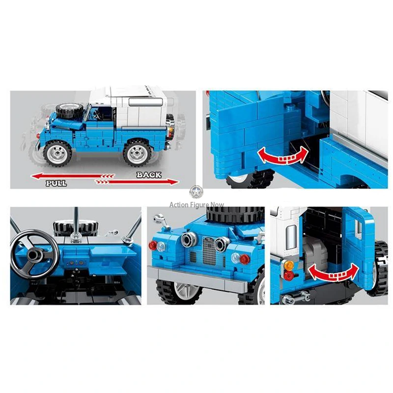 Classic British Off-Road Vehicle (730 Pieces) Classic British Off-Road Vehicle (730 Pieces)