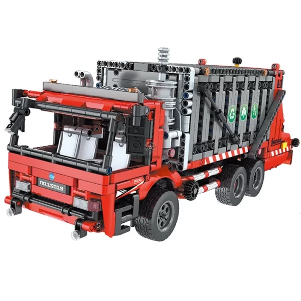 1688 Piece Remote Controlled Garbage Truck
