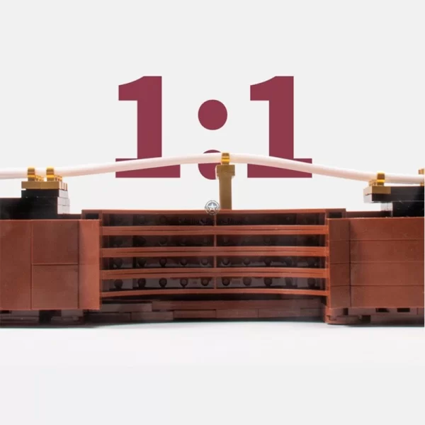 1:1 Scale Violin Building Blocks