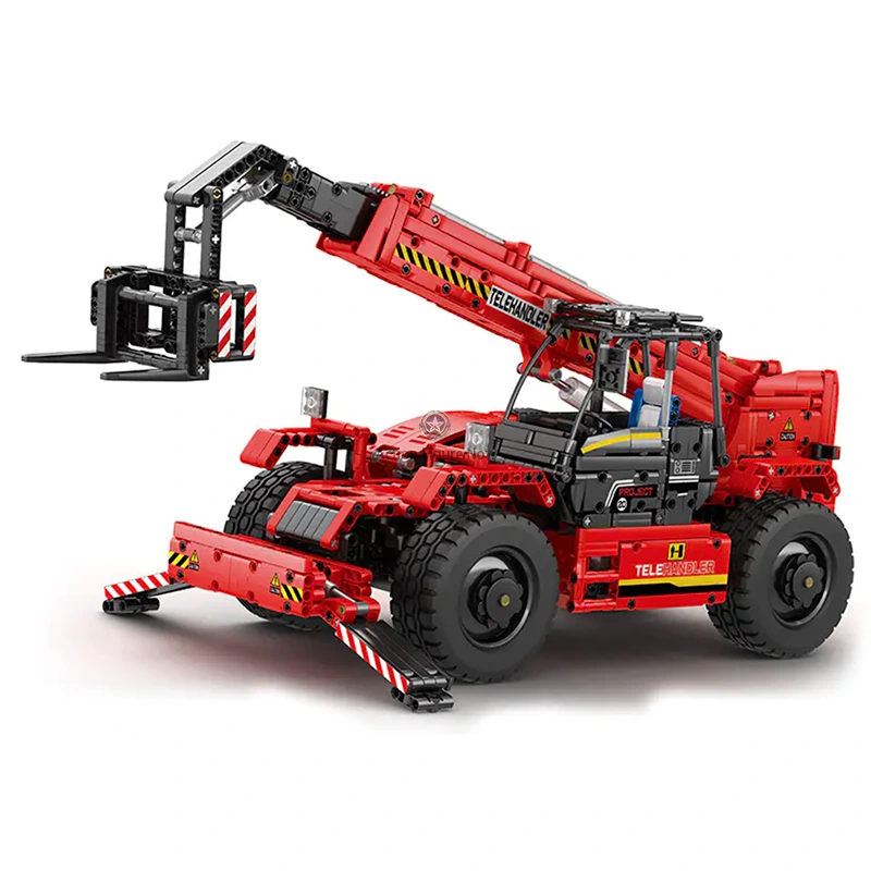 Full Featured 2259-Piece Remote Controlled Telehandler Full Featured 2259-Piece Remote Controlled Telehandler
