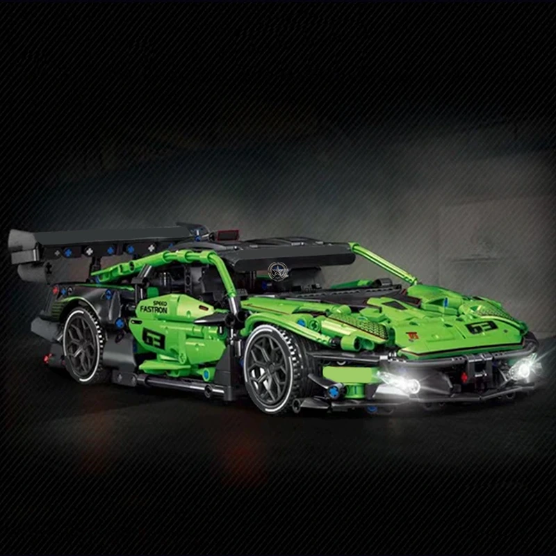 1643-Piece Remote Control Racing Lamborghini