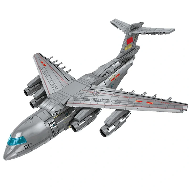 Xi'an Y-20 Transport Aircraft Building Blocks Set (1253 Pieces)