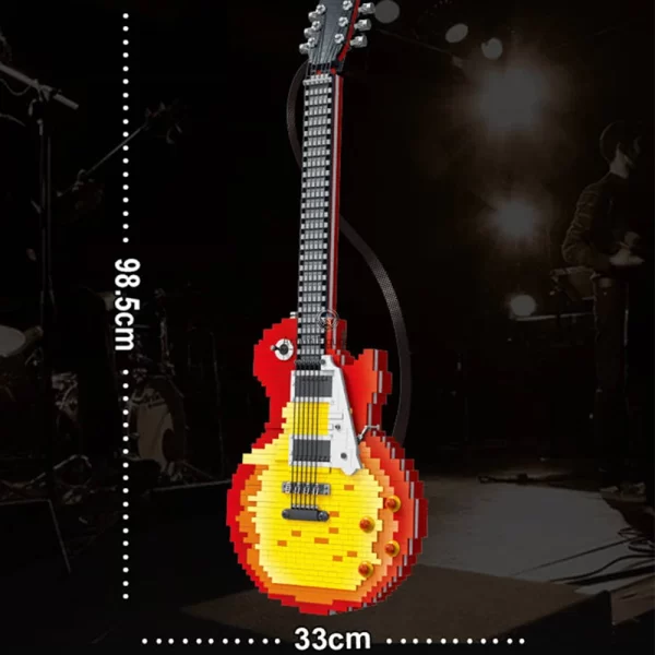 1:1 Scale Electric Guitar Construction Set (2501pcs)