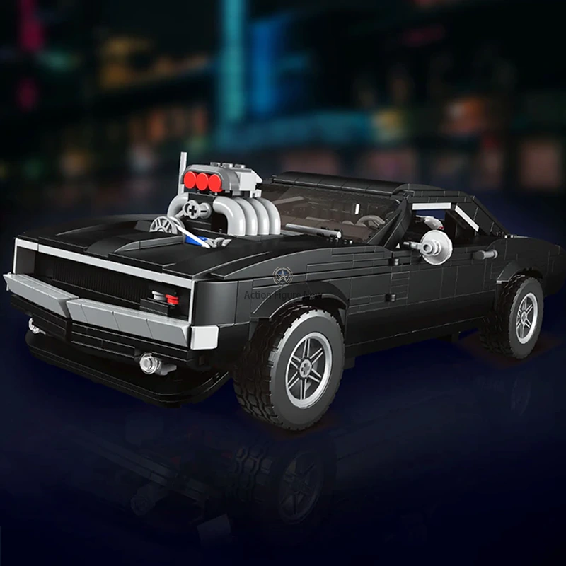 Revved-Up Muscle Car - 1438 Pieces Revved-Up Muscle Car - 1438 Pieces