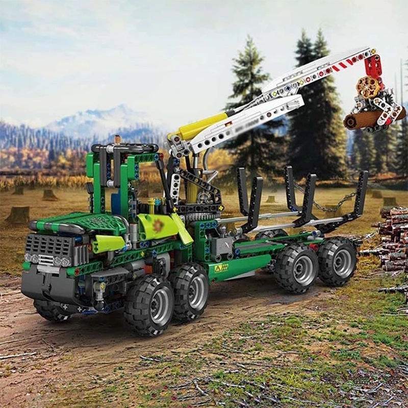937-Piece Pneumatic Logging Truck 937-Piece Pneumatic Logging Truck
