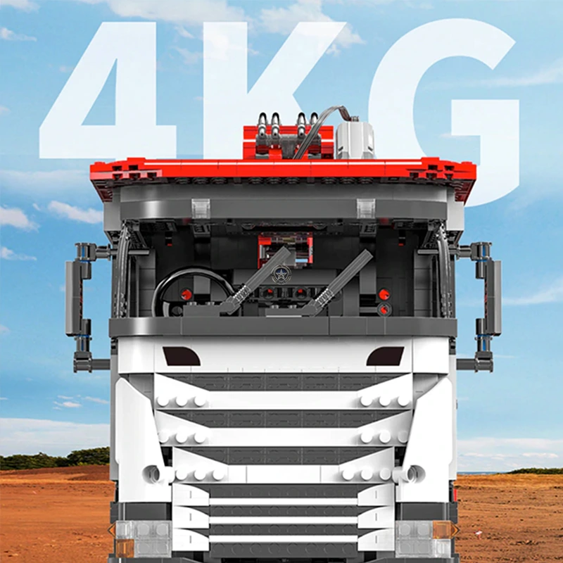1/32 3925pcs Remote Control Crane Truck Building Blocks 1/32 3925pcs Remote Control Crane Truck Building Blocks