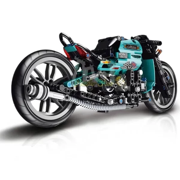 431-Piece Motorbike