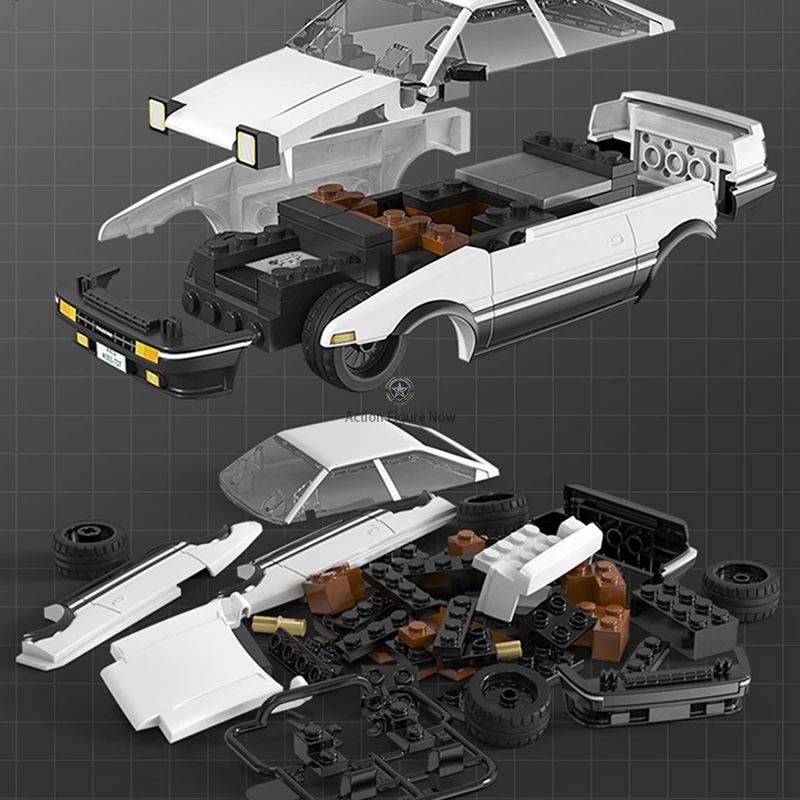 1597pcs Initial D Building Blocks Bundle 1597pcs Initial D Building Blocks Bundle