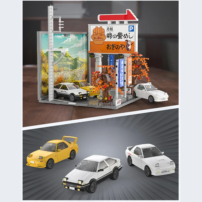 1597pcs Initial D Building Blocks Bundle 1597pcs Initial D Building Blocks Bundle
