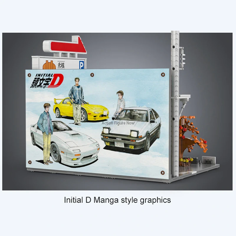 1597pcs Initial D Building Blocks Bundle 1597pcs Initial D Building Blocks Bundle