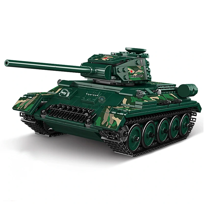 799pcs Remote Control T-34 Tank 799pcs Remote Control T-34 Tank