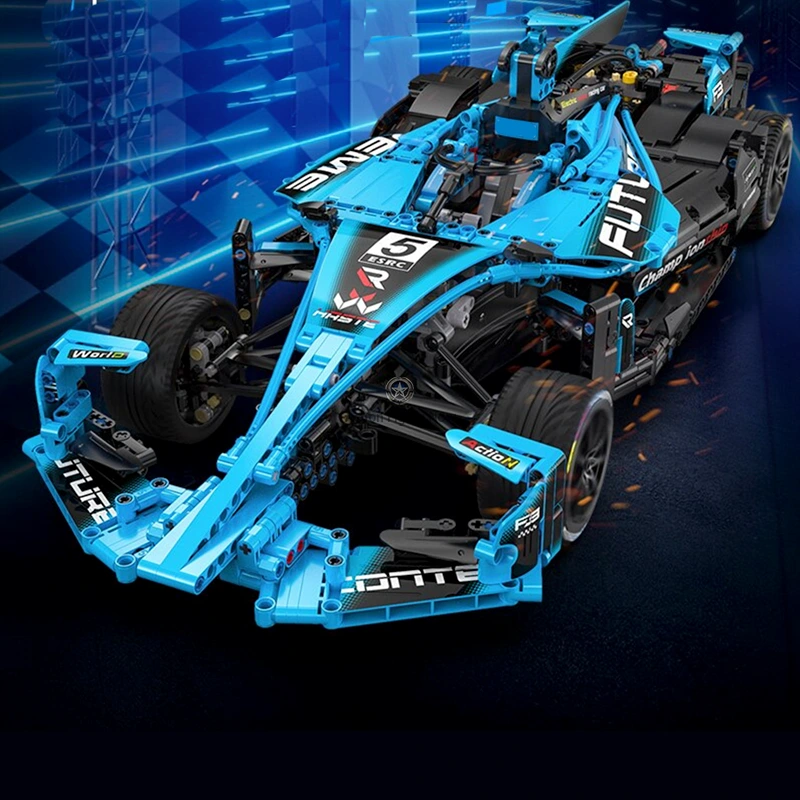 Gen 2 Formula E Single Seater Race Car - 1666pcs Gen 2 Formula E Single Seater Race Car - 1666pcs