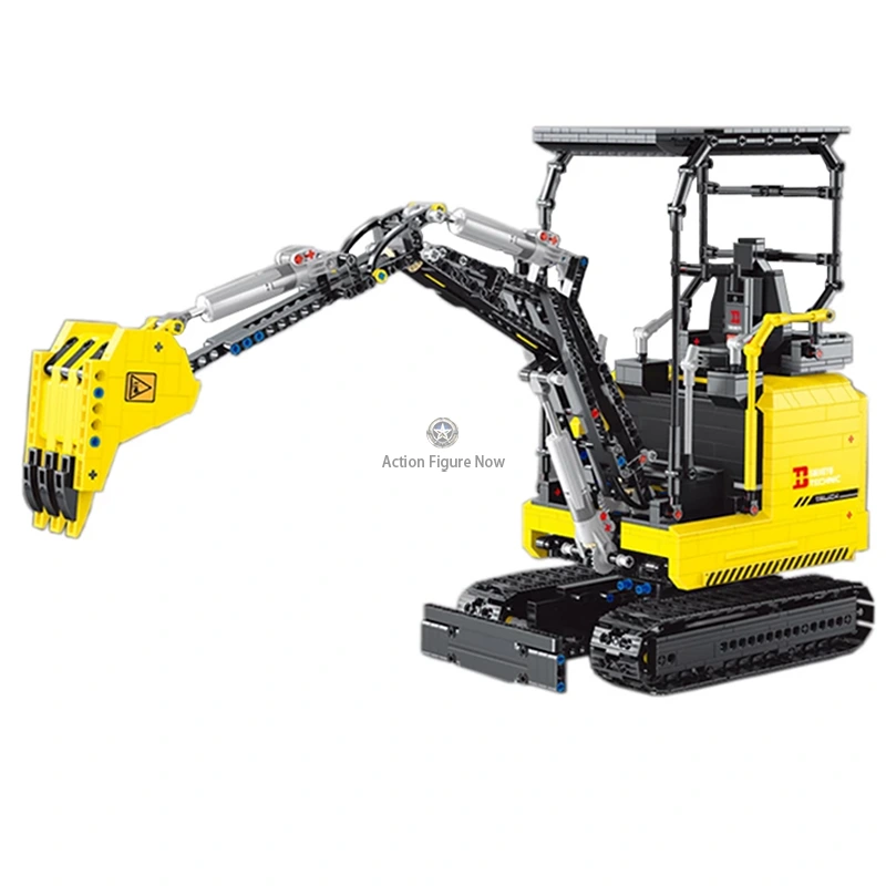 1717-Piece Remote Control Mini Excavator 1717-Piece Remote Control Mini Excavator