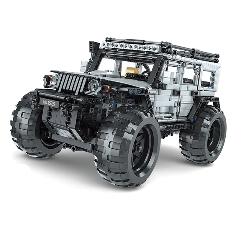 1287PCS Remote Control Oversized Off-Roading Vehicle 1287PCS Remote Control Oversized Off-Roading Vehicle