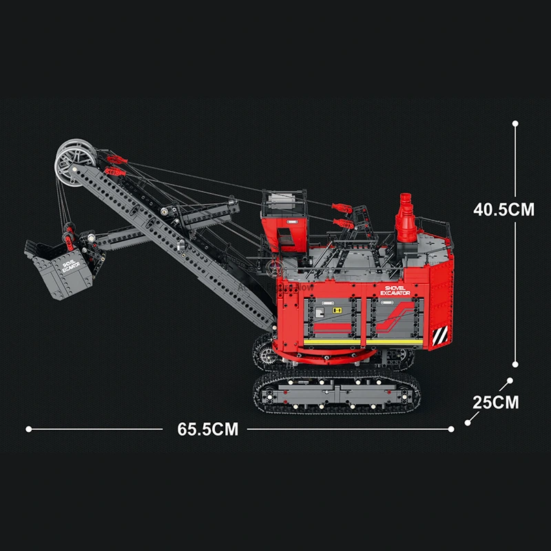 Remote Control Rope Shovel 2968 Piece Engineering Building Blocks Remote Control Rope Shovel 2968 Piece Engineering Building Blocks