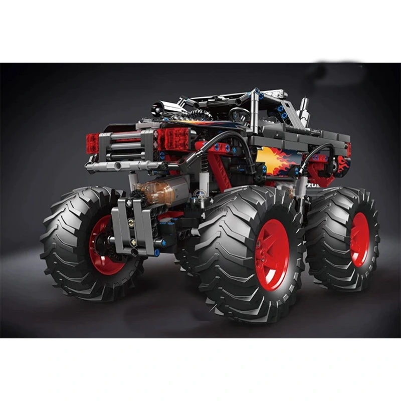 888-Piece Remote Control Monster Truck 888-Piece Remote Control Monster Truck