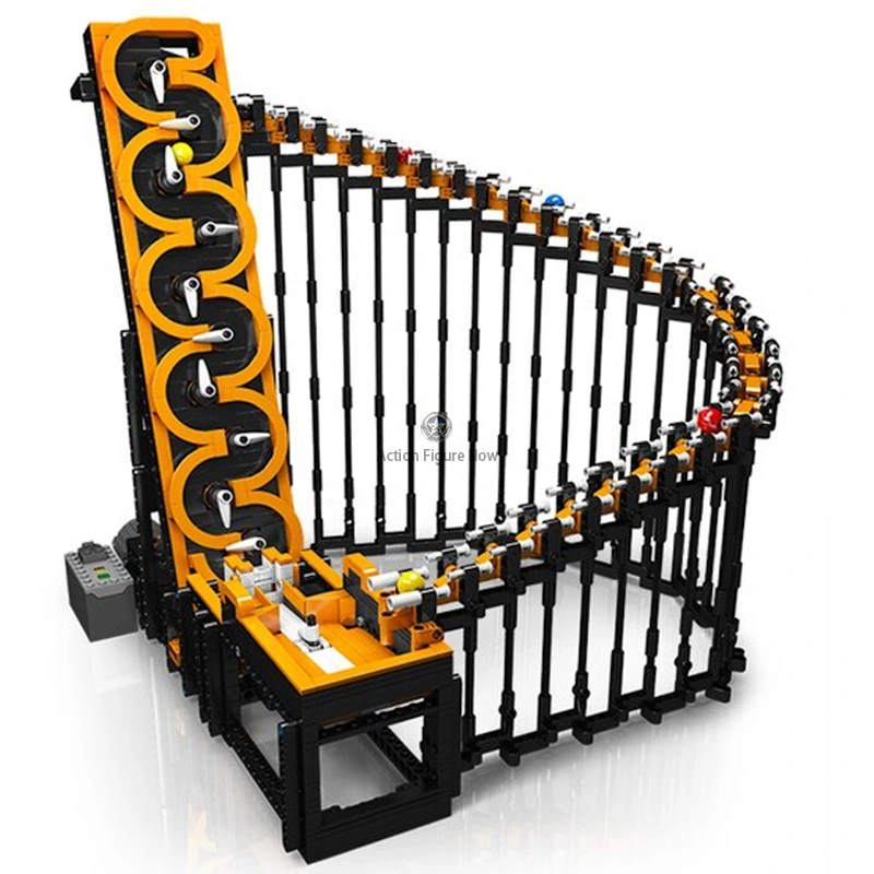 Motorised GBC Harp Track Marble Maze 1508pcs Motorised GBC Harp Track Marble Maze 1508pcs