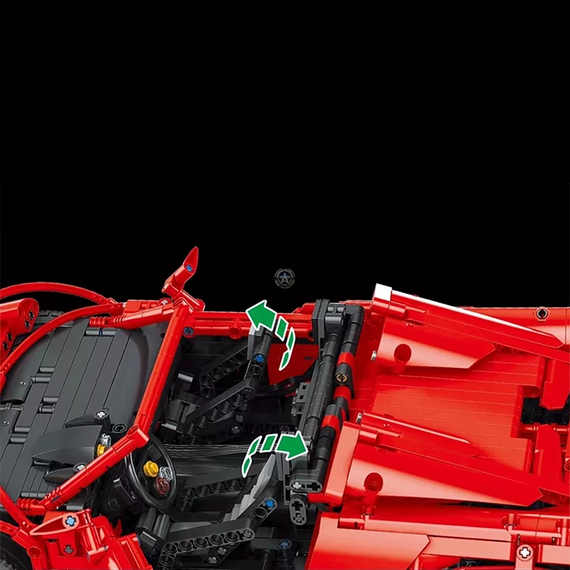 Remote-Controlled Hypercar Building Blocks Set (2082 Pieces) Remote-Controlled Hypercar Building Blocks Set (2082 Pieces)
