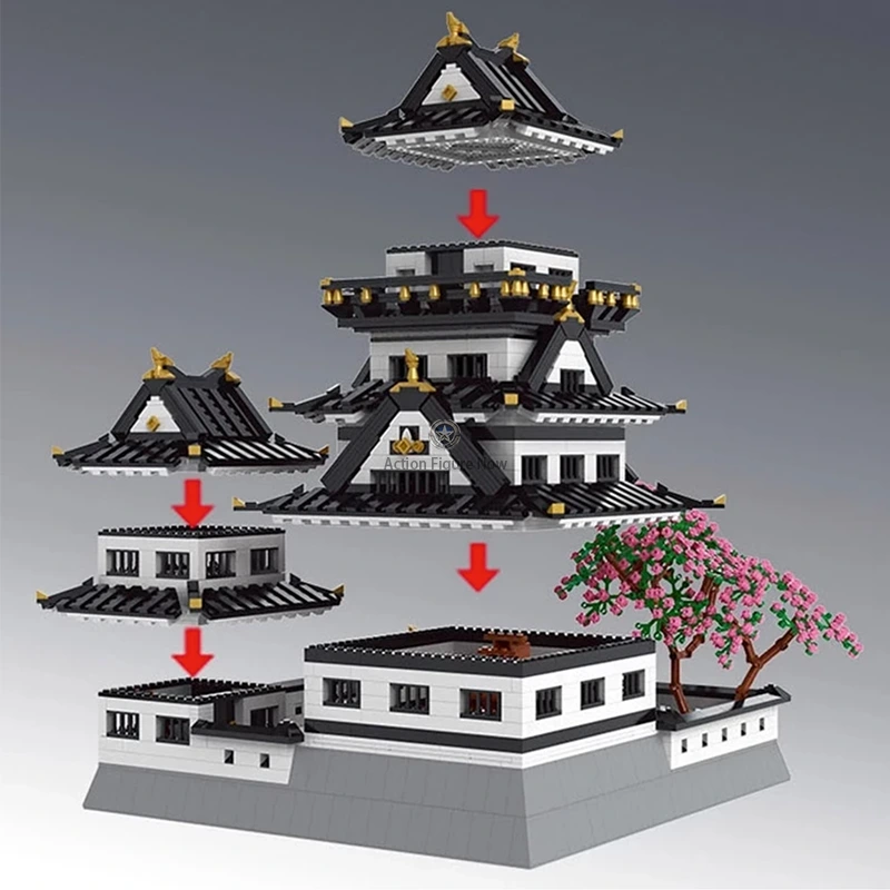 3085 Piece Himeji Castle Model Building Blocks Kit 3085 Piece Himeji Castle Model Building Blocks Kit