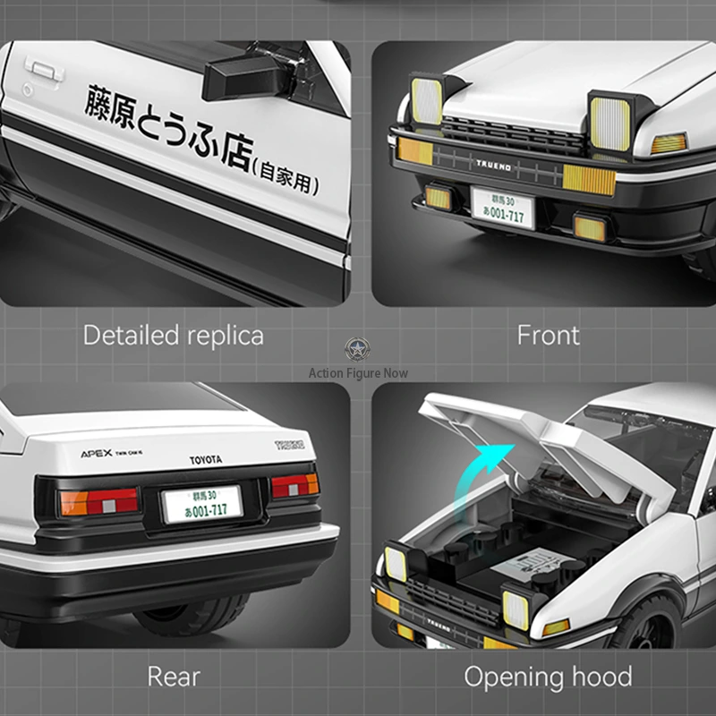 1597pcs Initial D Building Blocks Bundle 1597pcs Initial D Building Blocks Bundle