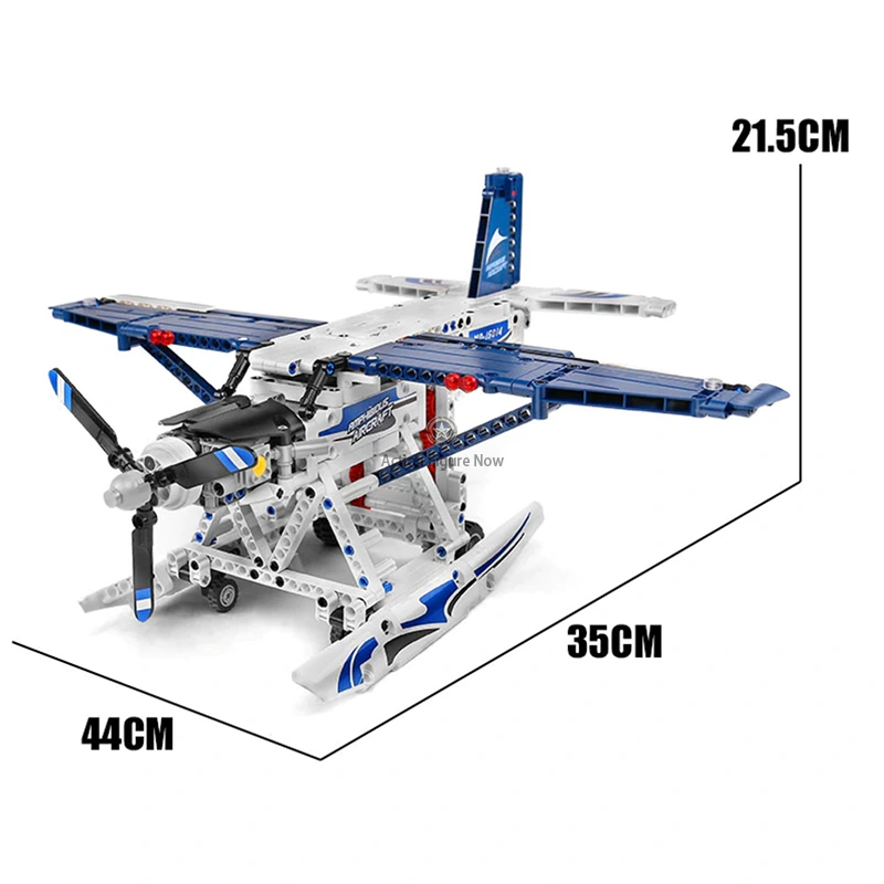 RC Amphibious Plane Building Blocks (556 Pieces) RC Amphibious Plane Building Blocks (556 Pieces)